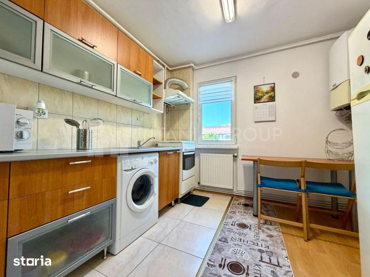 Apartament cu 2 camere semidecomandat, mobilat în Astra