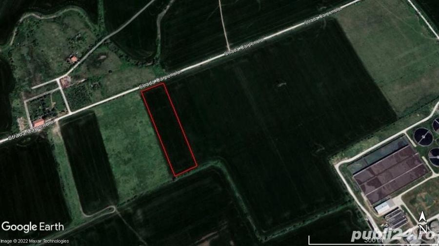 Teren de 15750 mp, în Central