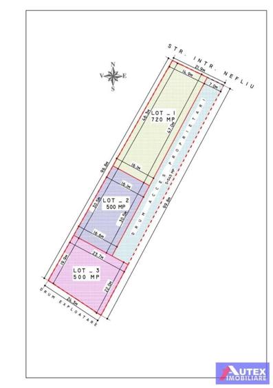 Teren Construcții intravilan în Sud-Vest