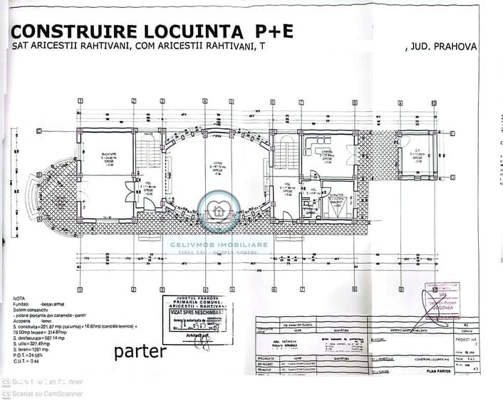 Casă cu Teren 4521 Mp în Ariceștii Rahtivani