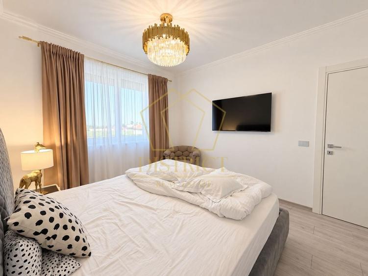 Apartament cu 2 camere semidecomandat, mobilat în Giroc