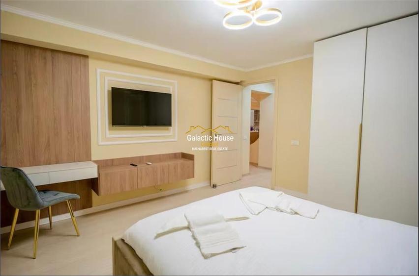 Apartament cu 3 camere decomandat, mobilat în Herăstrău