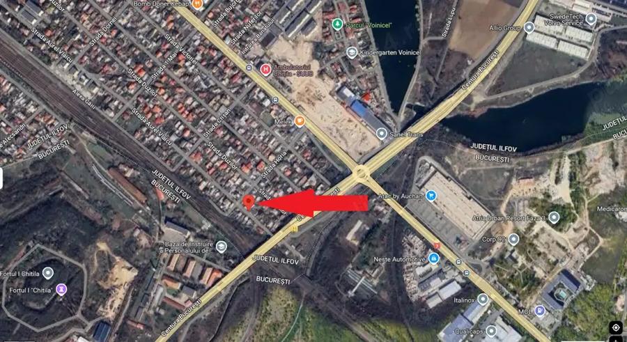 Teren intravilan 300mp, d 15ml, utilitati la poarta, Chitila, Ilfov, str Aurel Vlaicu, nr 117B - 8