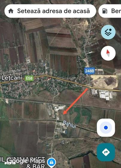 Teren de 5000 mp, în Lețcani