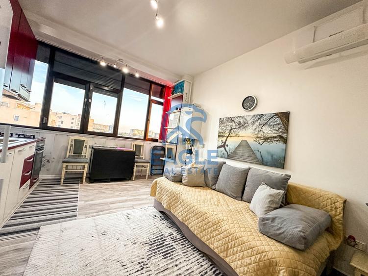 Apartament cu 2 camere nedecomandat, mobilat în Tomis Nord