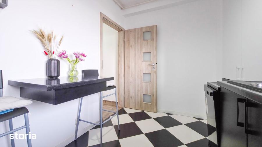 Apartament 2 camere Bragadiru Alunului, mobilat, balcon 19mp, parcare - 10