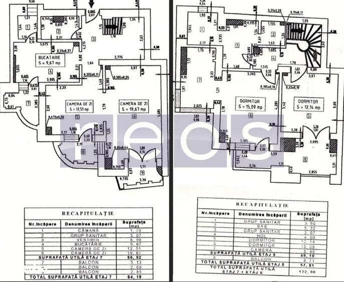 Apartament cu 4 camere în Unirii