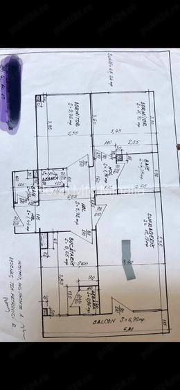 Decomandat trei camere renovat