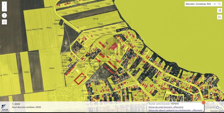 Teren Construcții intravilan de 400 mp, în Nord