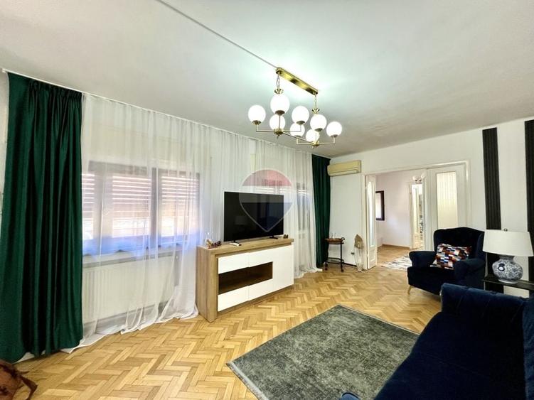 Apartament cu 3 camere, mobilat în Știrbei Vodă