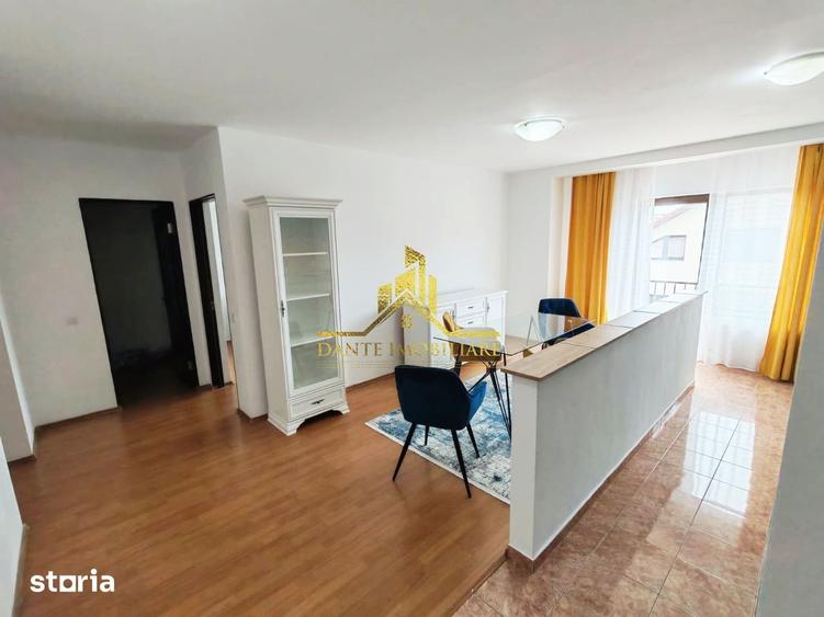 Apartament cu 3 camere semidecomandat, mobilat în Florești