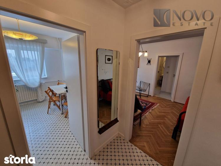 Apartament cu 2 camere semidecomandat, mobilat în Moșilor