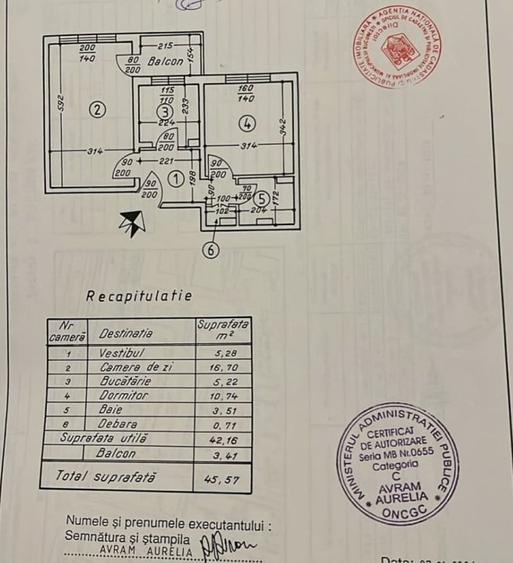 Apartament cu 2 camere decomandat, mobilat în 1 Decembrie 1918