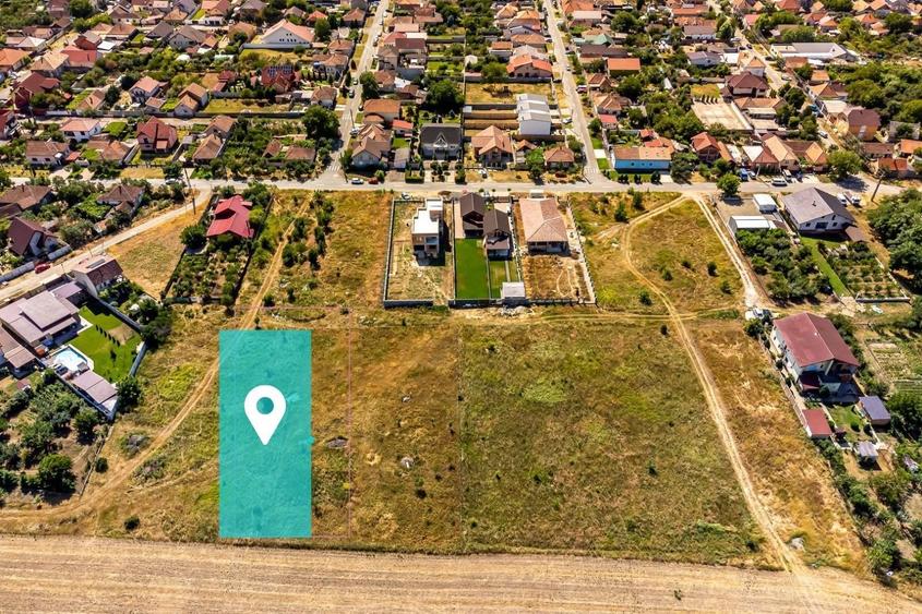 Teren Construcții intravilan de 929 mp, în Poltur