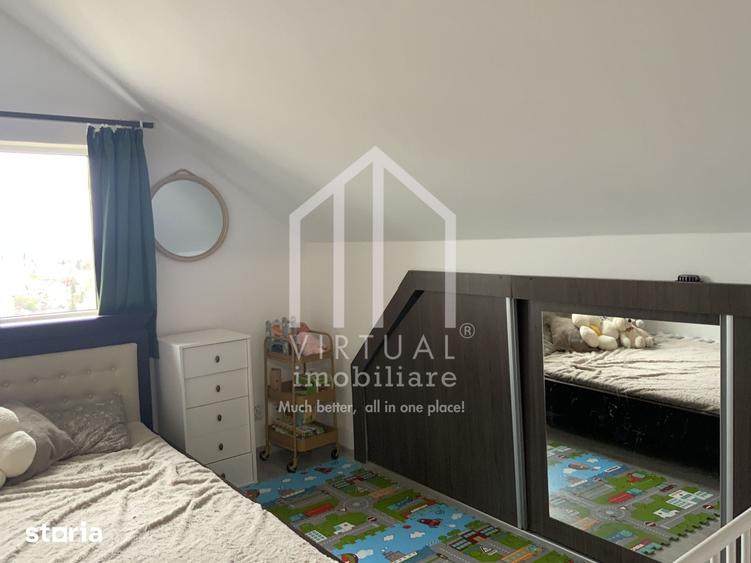 Apartament cu 3 camere, mobilat în Valea Aurie