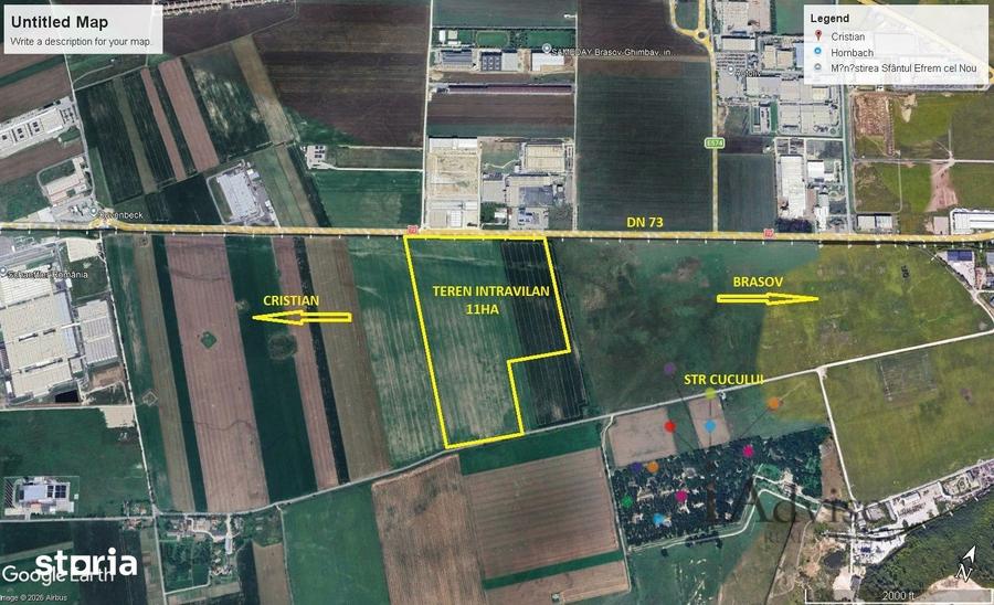 Teren de 110000 mp, în Bartolomeu