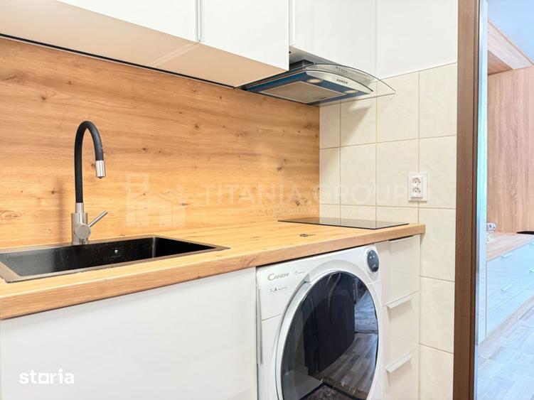 Garsoniera moderna, prima inchiriere, etaj intermediar- zona Tractorul - 4