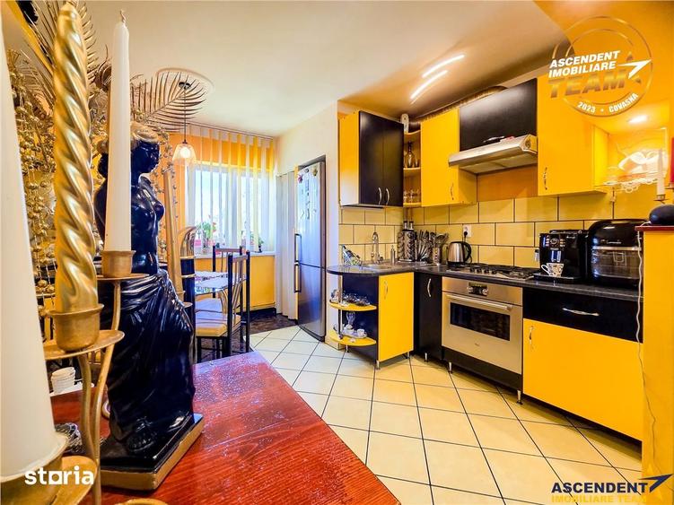 Apartament cu 2 camere decomandat, mobilat în Lenin