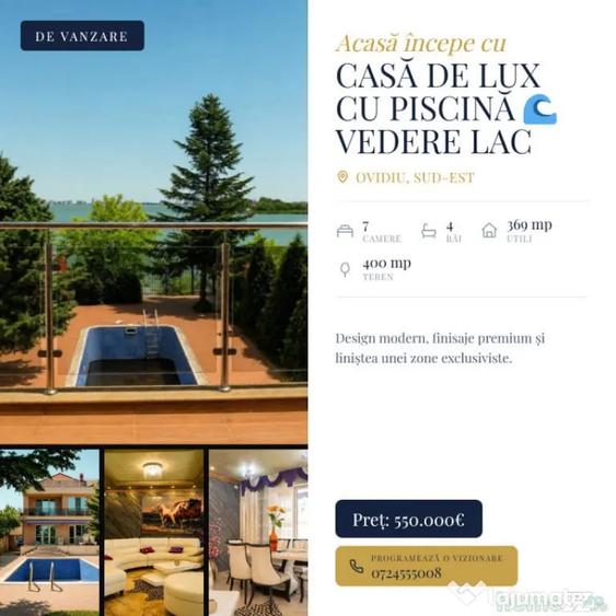 Casă cu 1 camere cu Piscina în Central