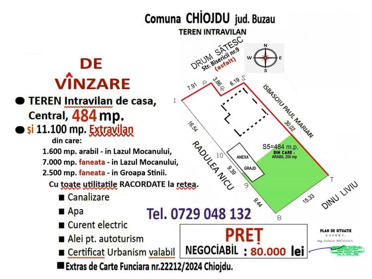 Spațiu comercial, în Chiojdu