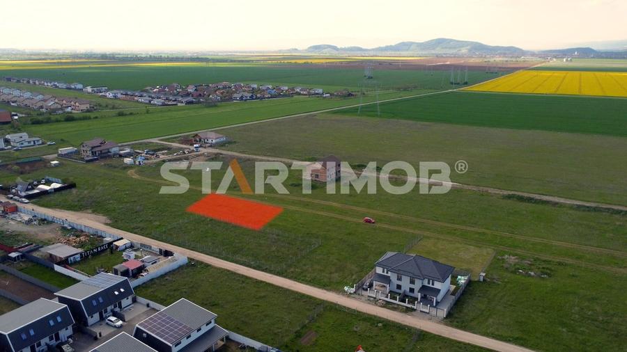 Teren Construcții intravilan de 600 mp, în Tărlungeni
