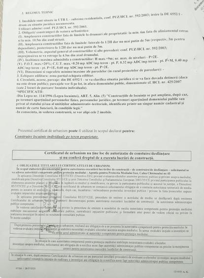 Teren agricol intravilan de 650 mp, în Bucium