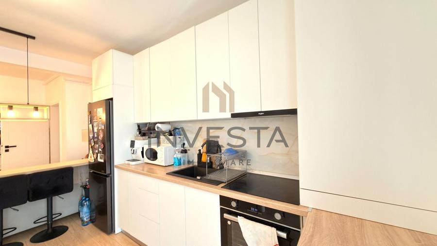 Apartament cu 2 camere semidecomandat, mobilat în Mărăști