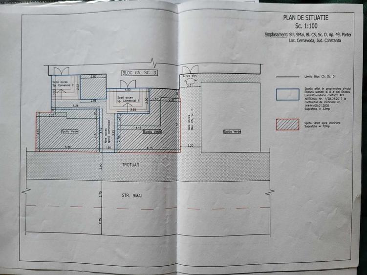 Spațiu comercial, de 48 mp, în Central