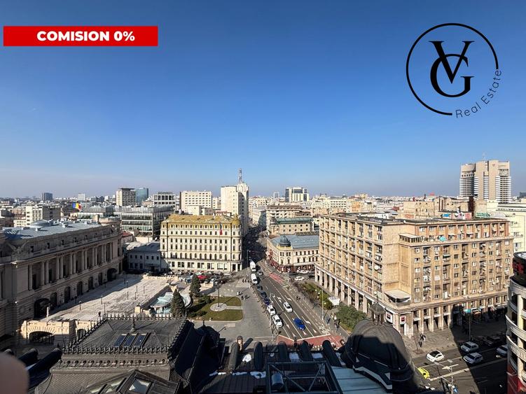 Garsonieră decomandată, mobilată în Calea Victoriei