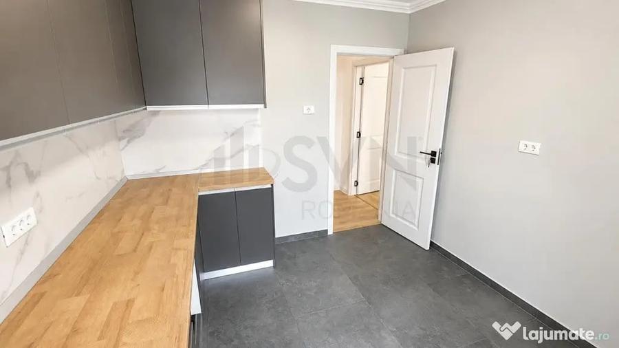 Apartament cu 3 camere semidecomandat în 1 Mai