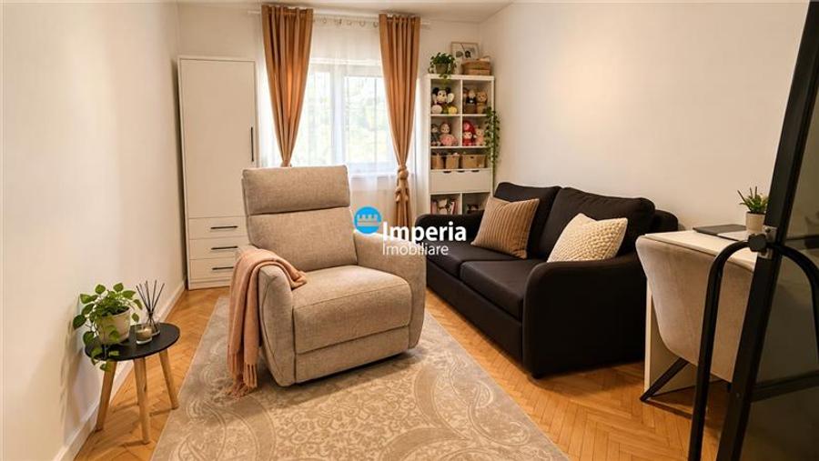 Apartament cu 4 camere decomandat, mobilat în Aeroport