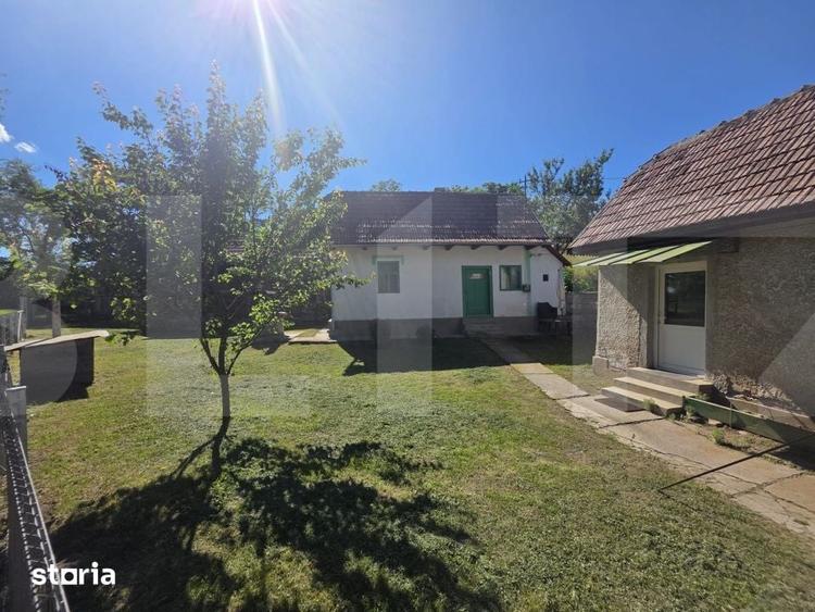 Casă cu 2 camere cu Teren 1339 Mp în Ghidfalău