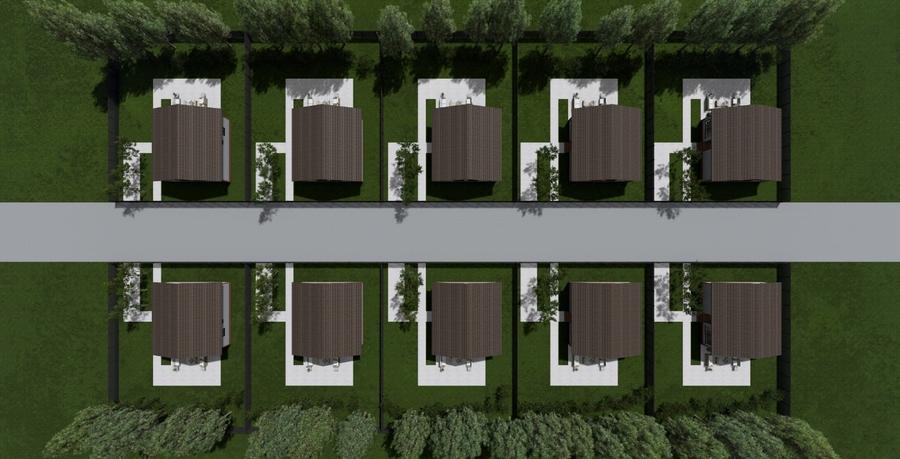 Casă individuală cu 3 camere cu Teren 500 Mp în Sud