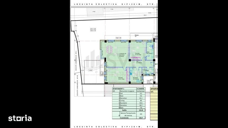 Apartament cu 4 camere în Aviației
