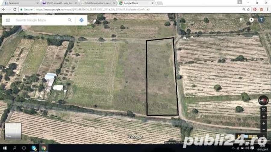 Teren de 2800 mp, în Central