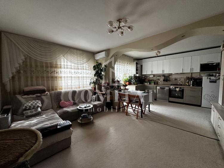 Apartament cu 3 camere semidecomandat, mobilat în Florești — fotografia 1