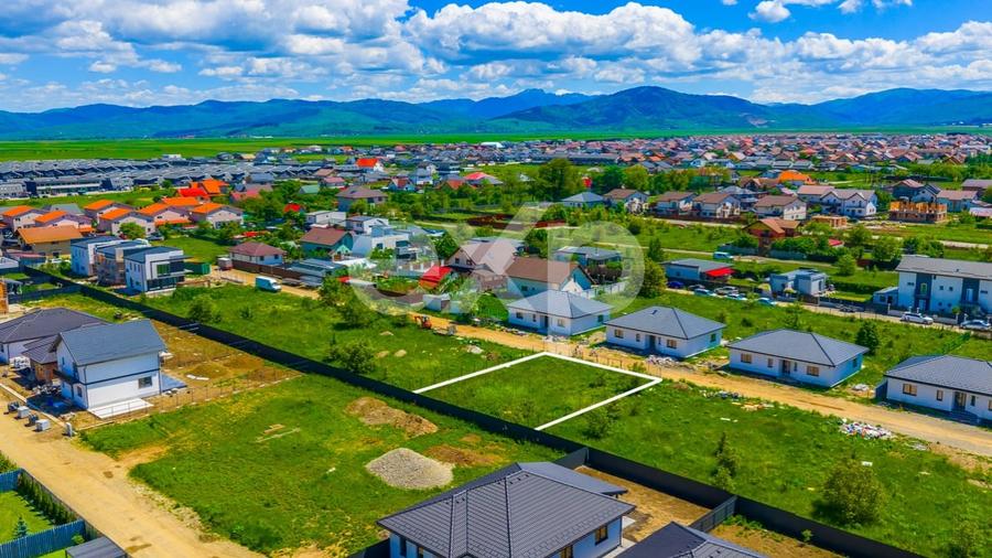 Teren Construcții intravilan de 550 mp, în Tărlungeni