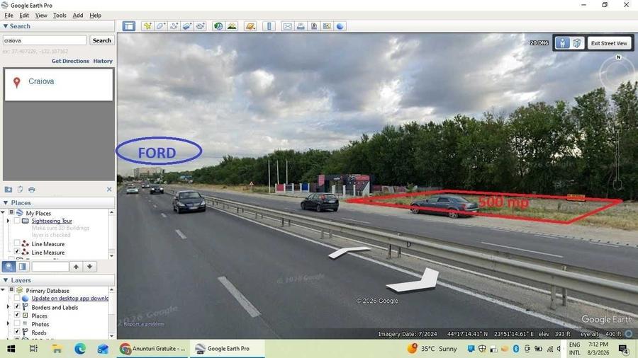 Spațiu comercial, de 1,000 mp, în Preajba