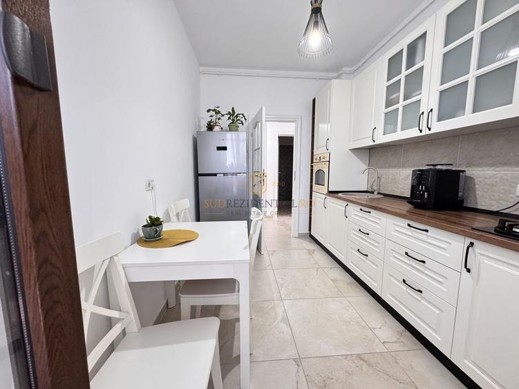 Apartament cu 3 camere decomandat, mobilat în Rahova