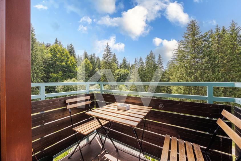 Apartament cu 2 camere decomandat, mobilat în Poiana Brașov
