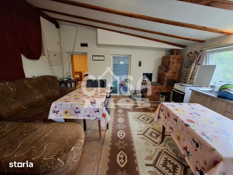 Casă cu 2 camere cu Teren 750 Mp în Malu cu Flori