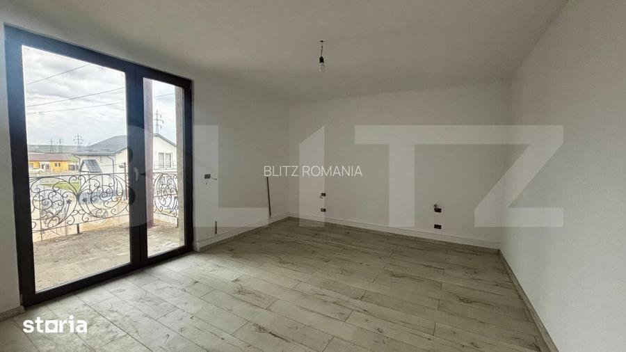 Casa moderna P+1, 200 mp utili, teren 438, alee privata, Dudovicesti