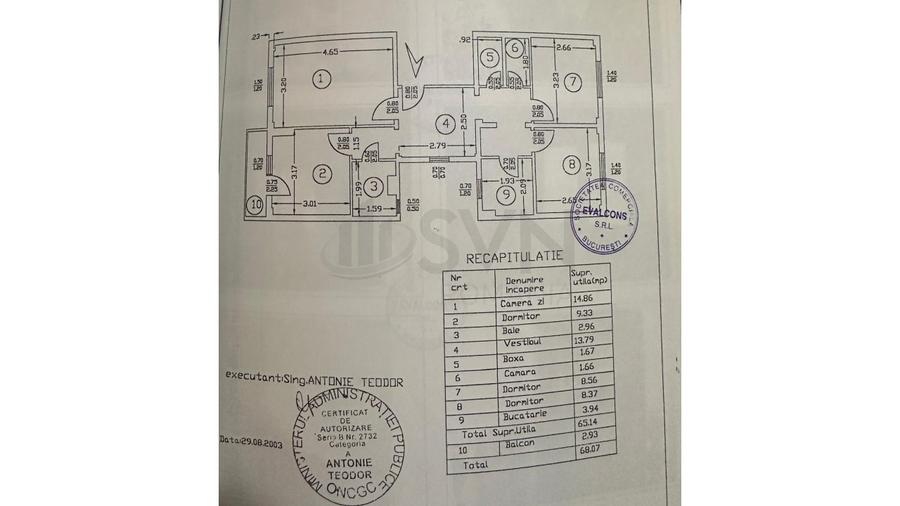 Apartament cu 3 camere decomandat, mobilat în Lacul Tei