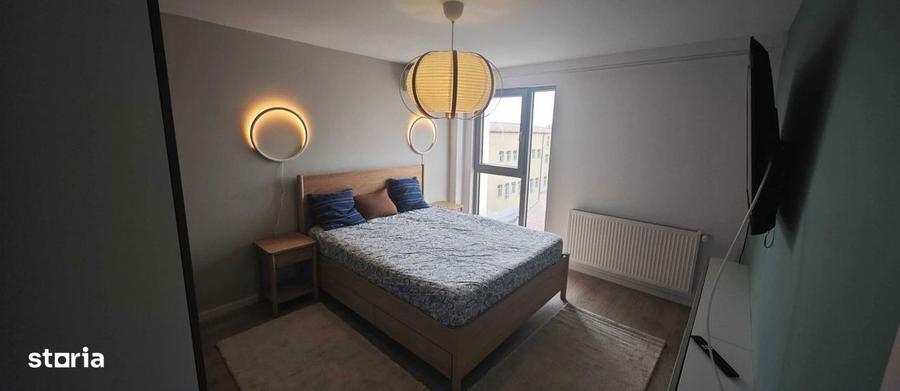 Apartament cu 2 camere decomandat, mobilat în Tei