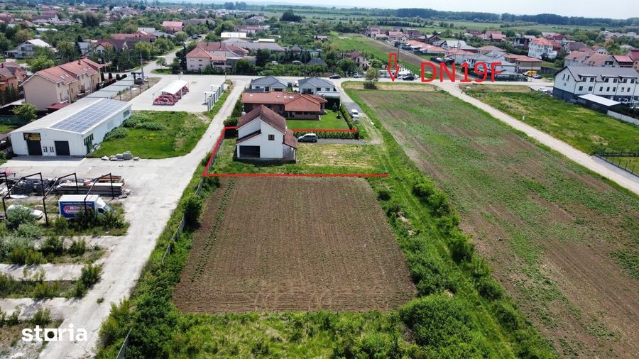 Casă cu 4 camere cu Teren 1000 Mp în Odoreu