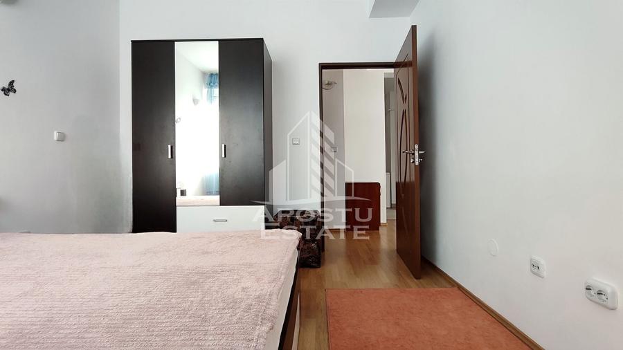 Apartament cu 2 camere semidecomandat, mobilat în UTA