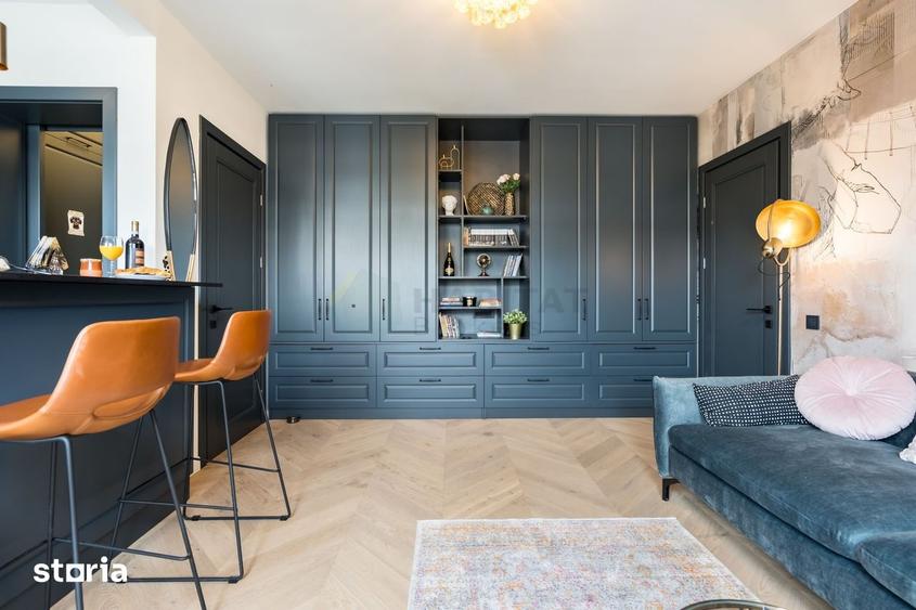 Apartament cu 2 camere, mobilat în Cișmigiu