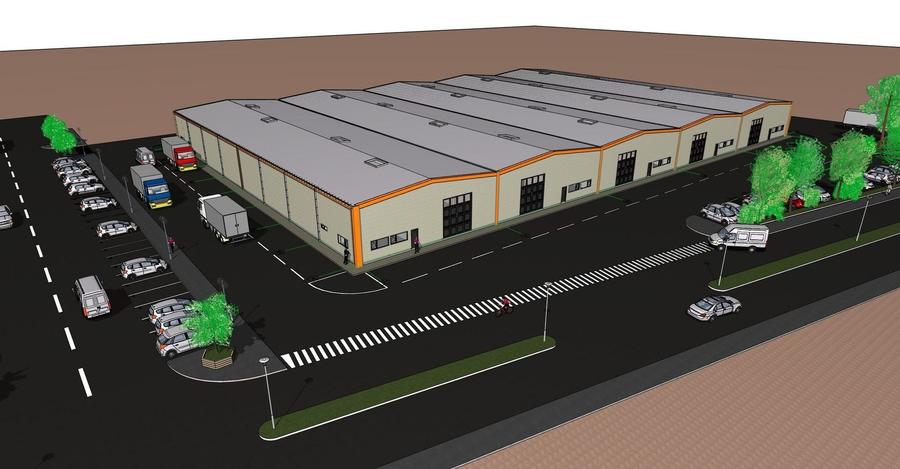 Spațiu industrial, de 4,320 mp, în Prejmer