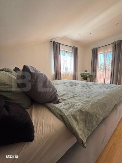 Casa individuala mobilata in stil scandinav, curte amenajata, 135 mp - 11