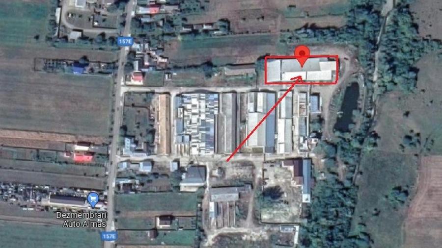 Spațiu industrial, în Gârcina